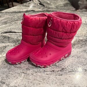 Pink Winter Boots 13c